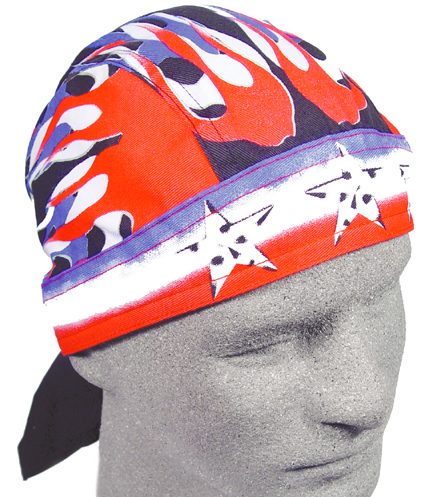 Flames American Hot Rod, Sweatband Headwrap^